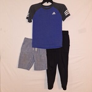 Lot Of 3 Boys S / M 8 Clothes Adidas Athletic Works‎ Children's Place